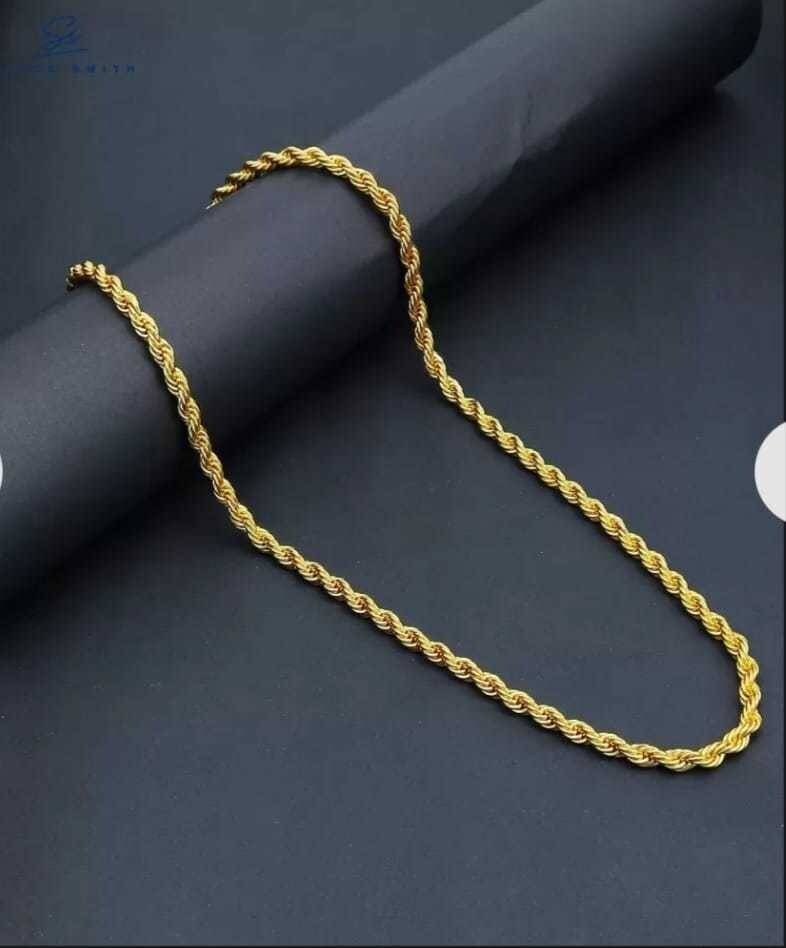 WTM Rose Gold Plated Chain ( Set of 1 ) WTM Rose Gold Plated Chain ( Set of 1 )