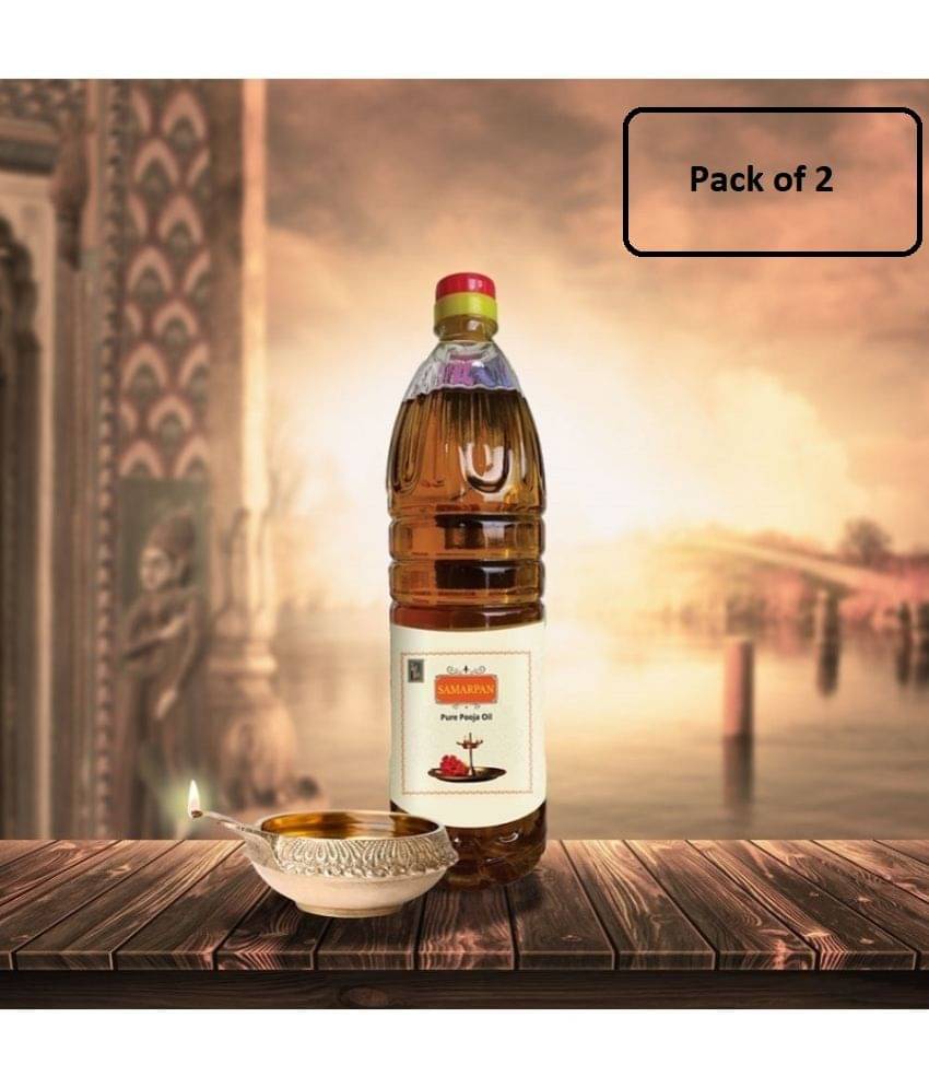     			Zed Black Pooja Oil 900 ml ( Pack of 2 )