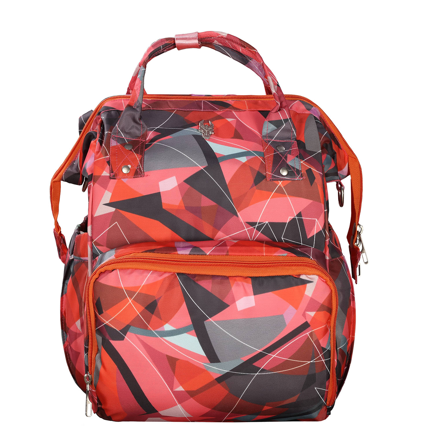     			krishiv Red Polyester Diaper Bag ( 25.4x20.32x40.64 cm cm