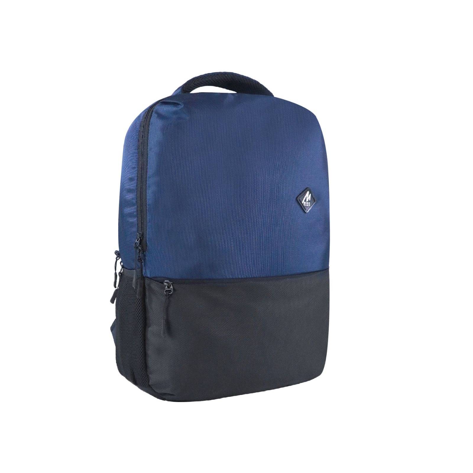     			mikebags 21 Ltrs Blue Polyester College Bag