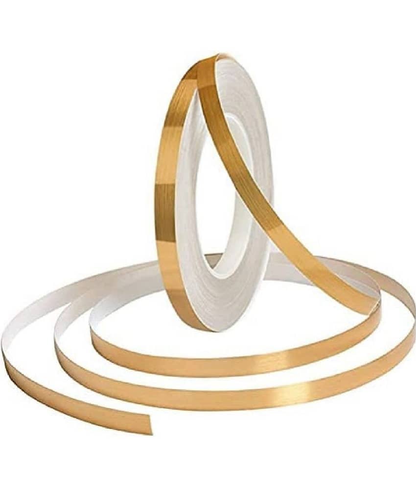50 Meters Waterproof Gap Sealing Golden Decoration Tape for Home Floor Tiles, Wa - Gold Single Sided Decorative Tape ( Pack of 1 ) - Stationery | Buy online on ZillyBuy