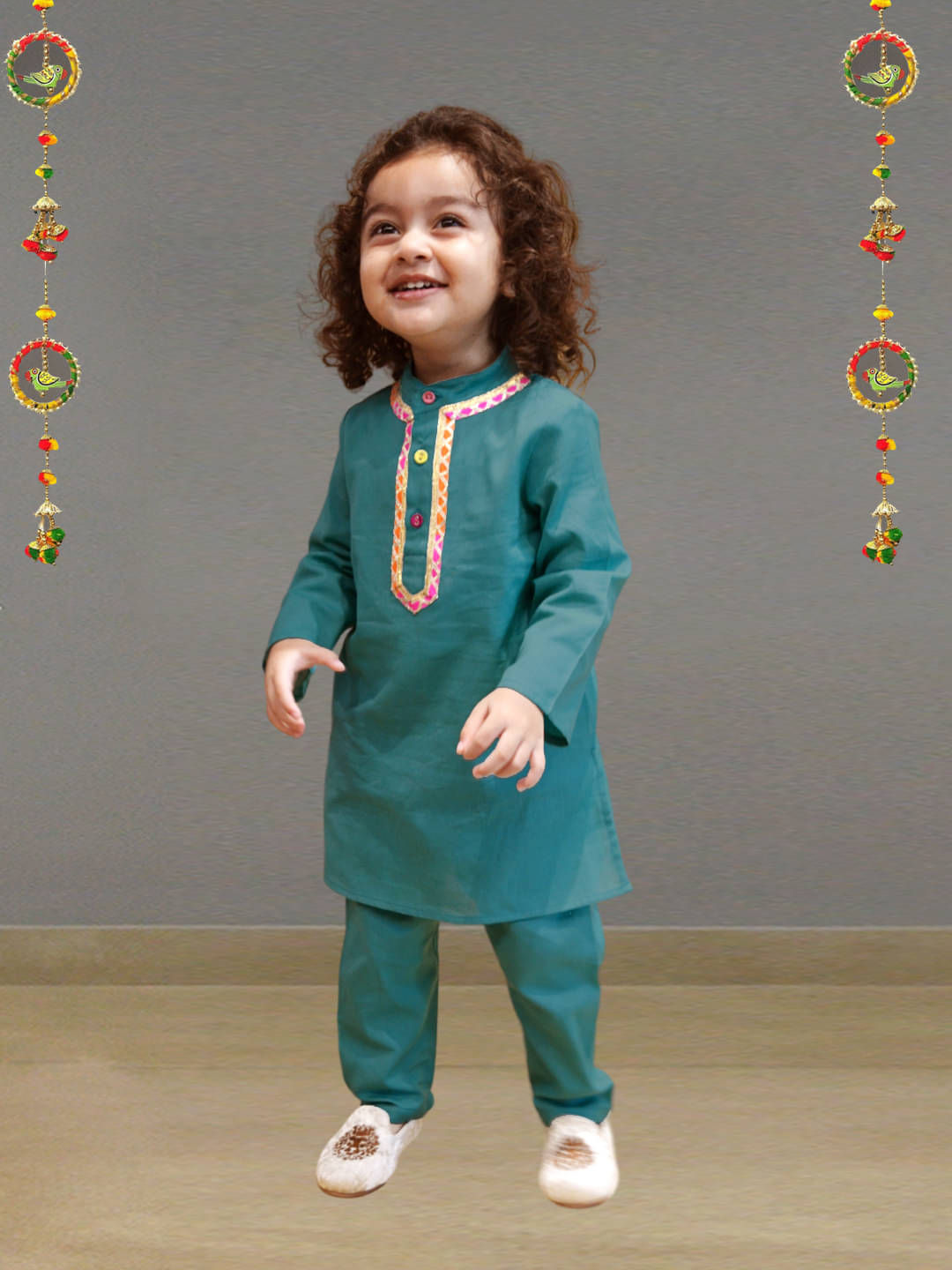 A.T.U.N. Pack of 1 Boys Linen ( Teal )     			A.T.U.N. Pack of 1 Boys Linen ( Teal )