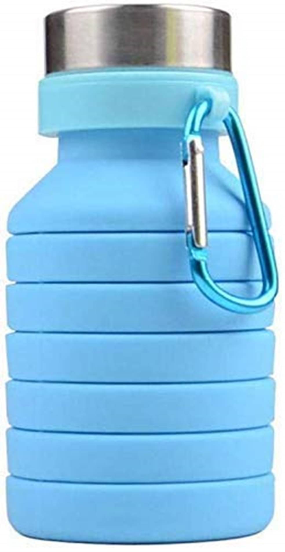     			ATIPRIYA Multicolour Silicone Water Bottle 550 mL ( Set of 1 )