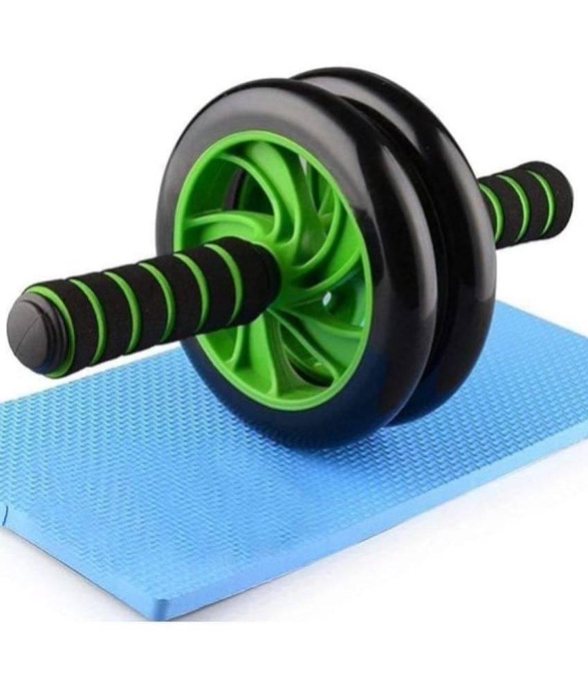 Abs Wheel Roller for Exercise Home Gym Equipment for Men & Women, Ab Workout Equipment Ab Roller For Ab Exercise & Core Strenght (Green) Abs Wheel Roller for Exercise Home Gym Equipment for Men & Women, Ab Workout Equipment Ab Roller For Ab Exercise & Core Strenght (Green)