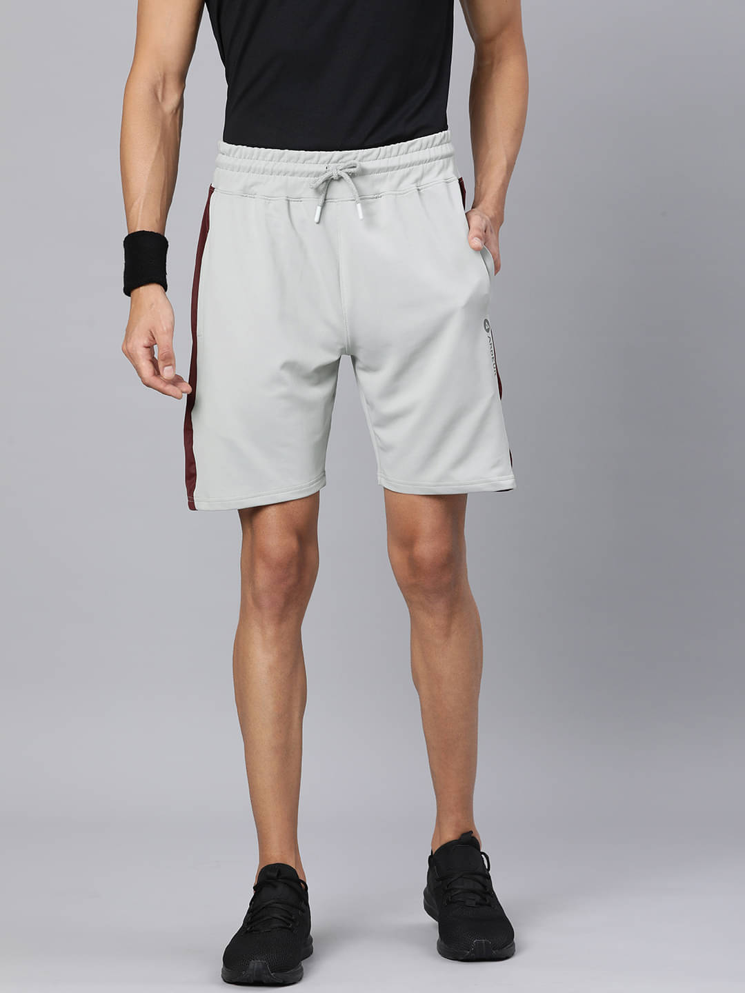     			Ardeur Grey Cotton Blend Men's Shorts ( Pack of 1 )