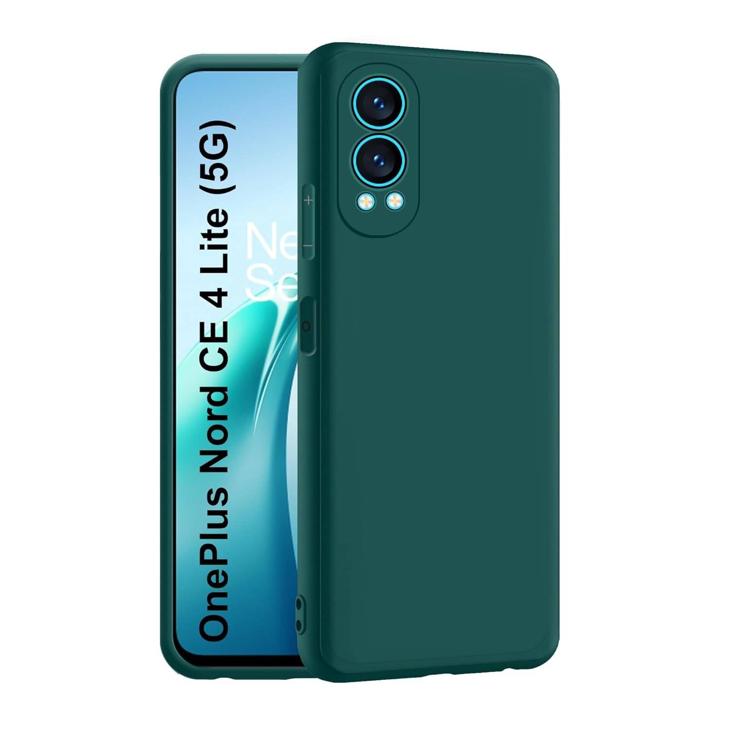     			Case Vault Covers Silicon Soft cases Compatible For Silicon Oneplus Nord CE 4 Lite 5G ( Pack of 1 )