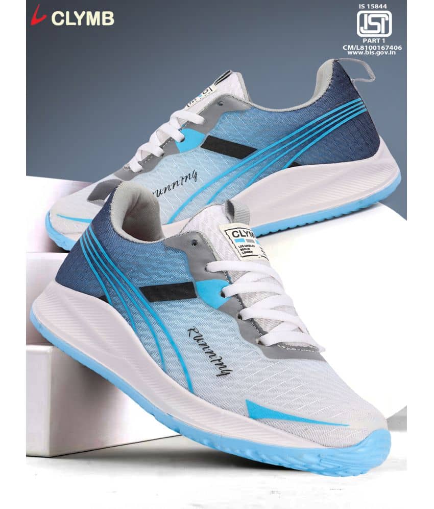 Clymb Blue Men's Sports Running Shoes - Sports Shoes | Buy online on ZillyBuy