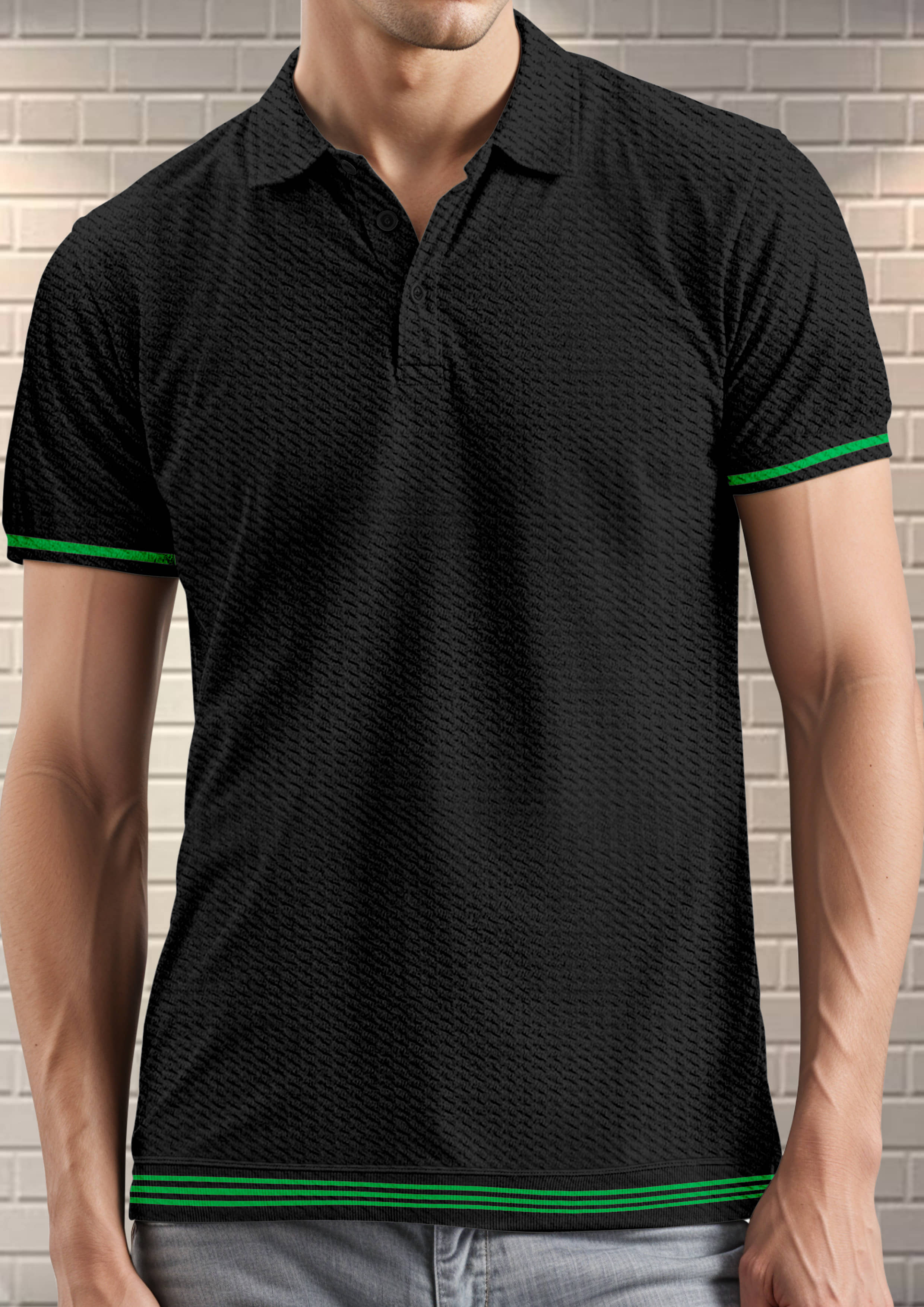 FTX Pack of 1 Polyester Regular Fit Men's T-Shirt ( Black )