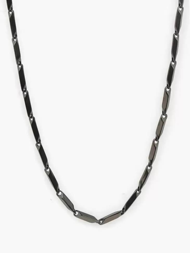     			Green Spritual Rhodium Plated Chain ( Set of 1 )