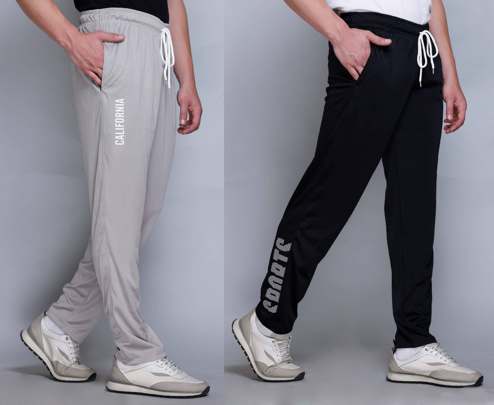 HVBK Multicolor Polyester Men's Trackpants ( Pack of 2 ) - Track Pants | Buy online on ZillyBuy