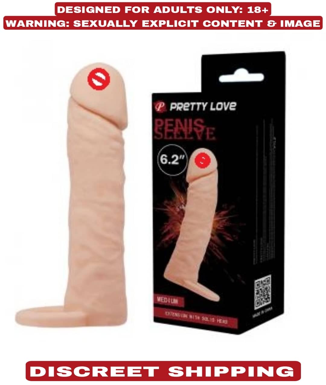Kamahouse Bigboy Skin Reusable Panis Sleeve For Men || Mind Blowing Con-dom For Crazy Lovers