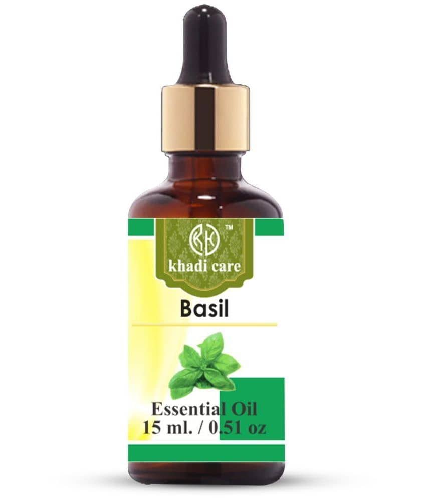 Khadi Care Herbal Basil Essential Oil - 15ml
