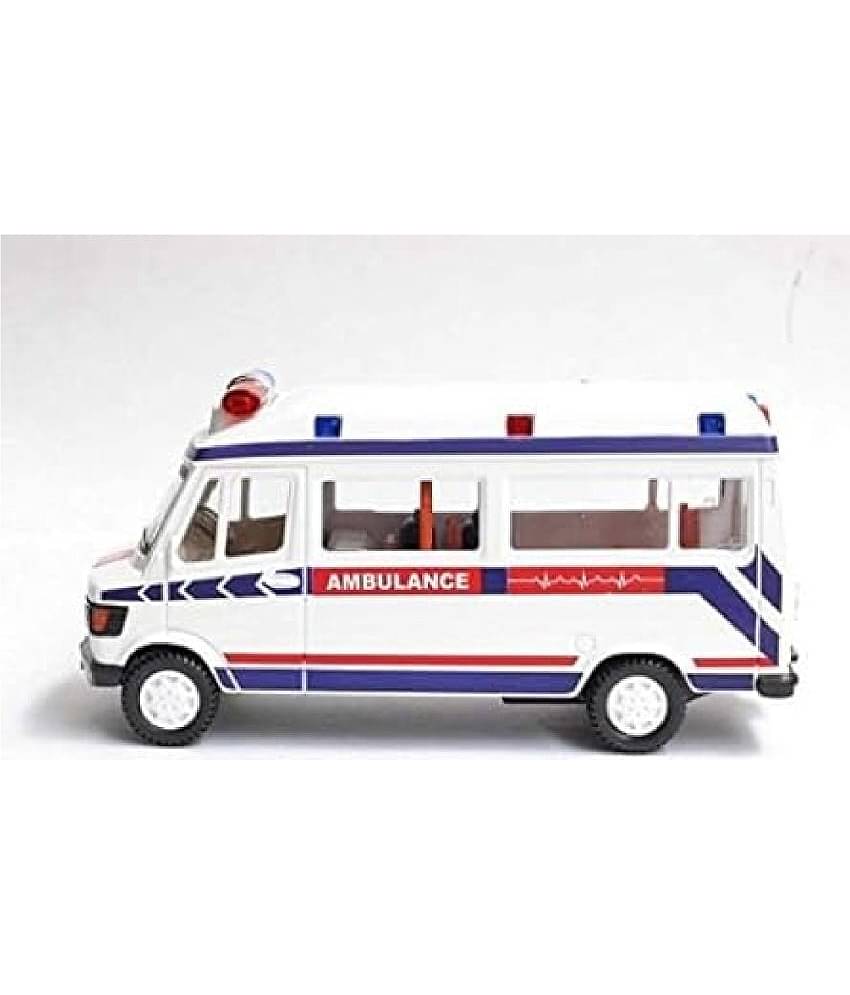 Kidsaholic Ambulance Toy And Black Car Toys Combo for Kids