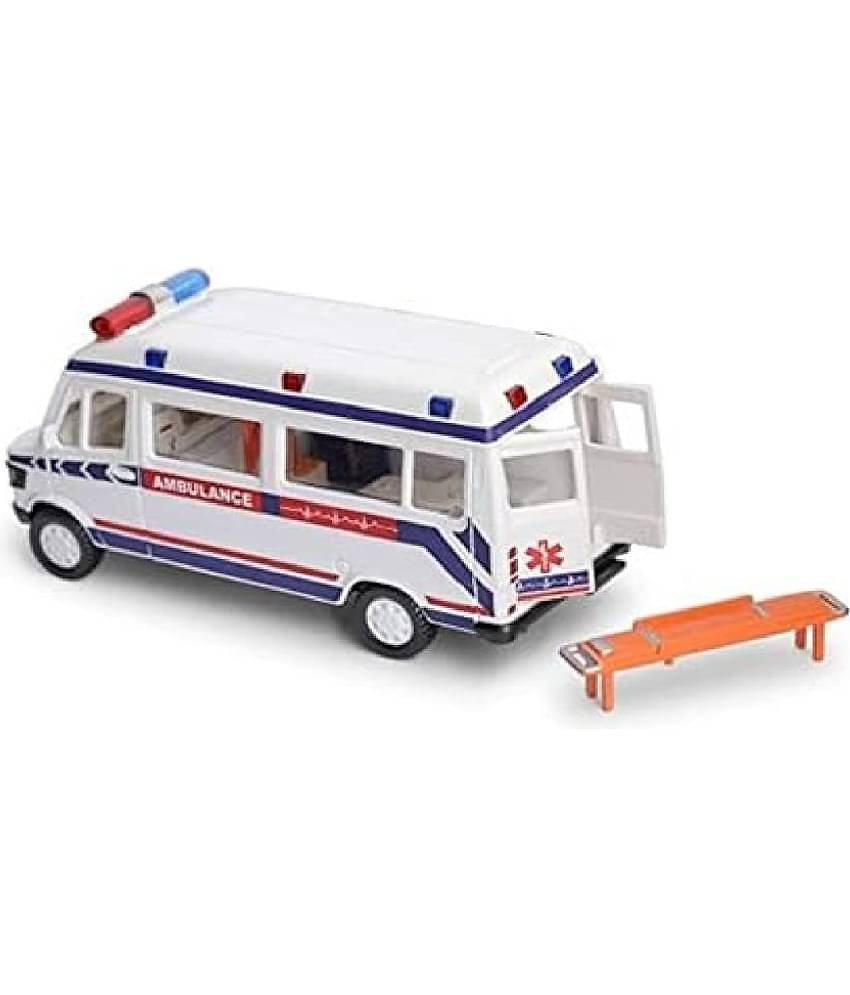 Kidsaholic Ambulance Toy And Black Car Toys Combo for Kids