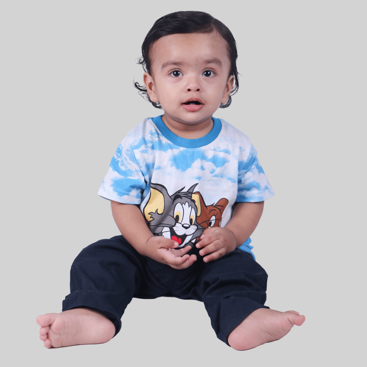     			Kidzee Kingdom Pack of 1 Boys Cotton Polo T-Shirt ( Multi Color )