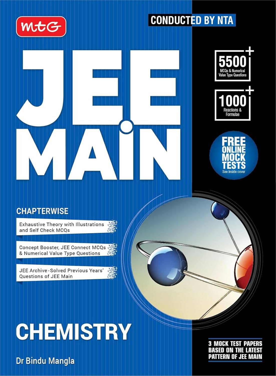     			MTG JEE Main Chemistry Chapterwise Theory with MCQs Book For 2025 Exam | Previous Year Solved Question Paper (PYQs), 1000+ Formulae, Derived Concepts & Free Online Mock Tests