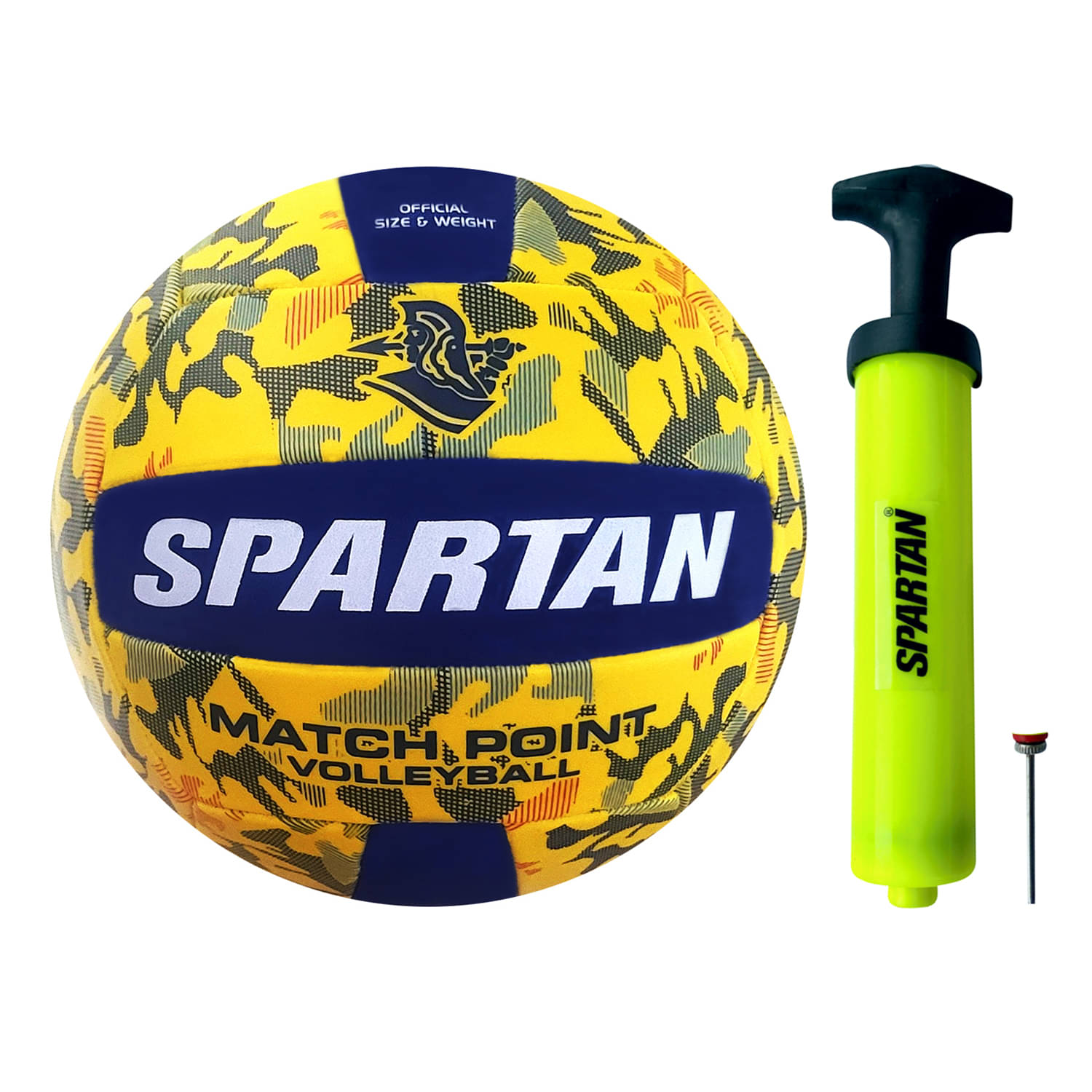     			Match Point Volleyball with Pump