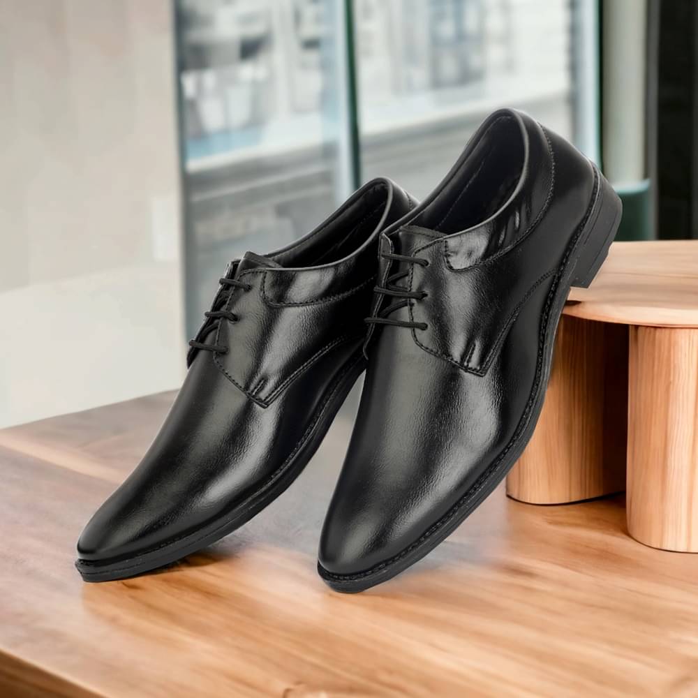     			Mechlo Partywear Formal shoes Black Men's Outdoor Shoes