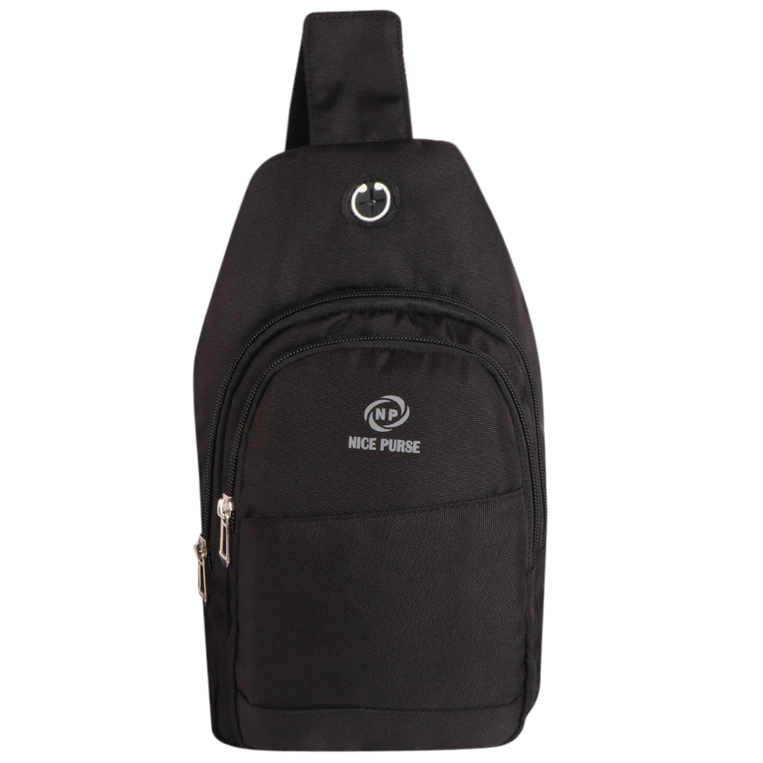 Nice Purse Black Solid Messenger Bag - Handbags | Buy online on ZillyBuy