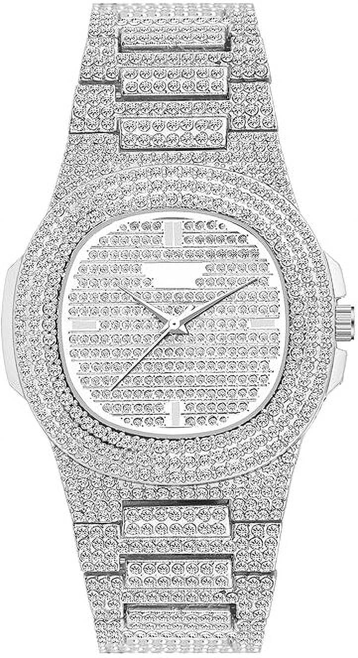 Om Collection Gold Metal Analog Womens Watch