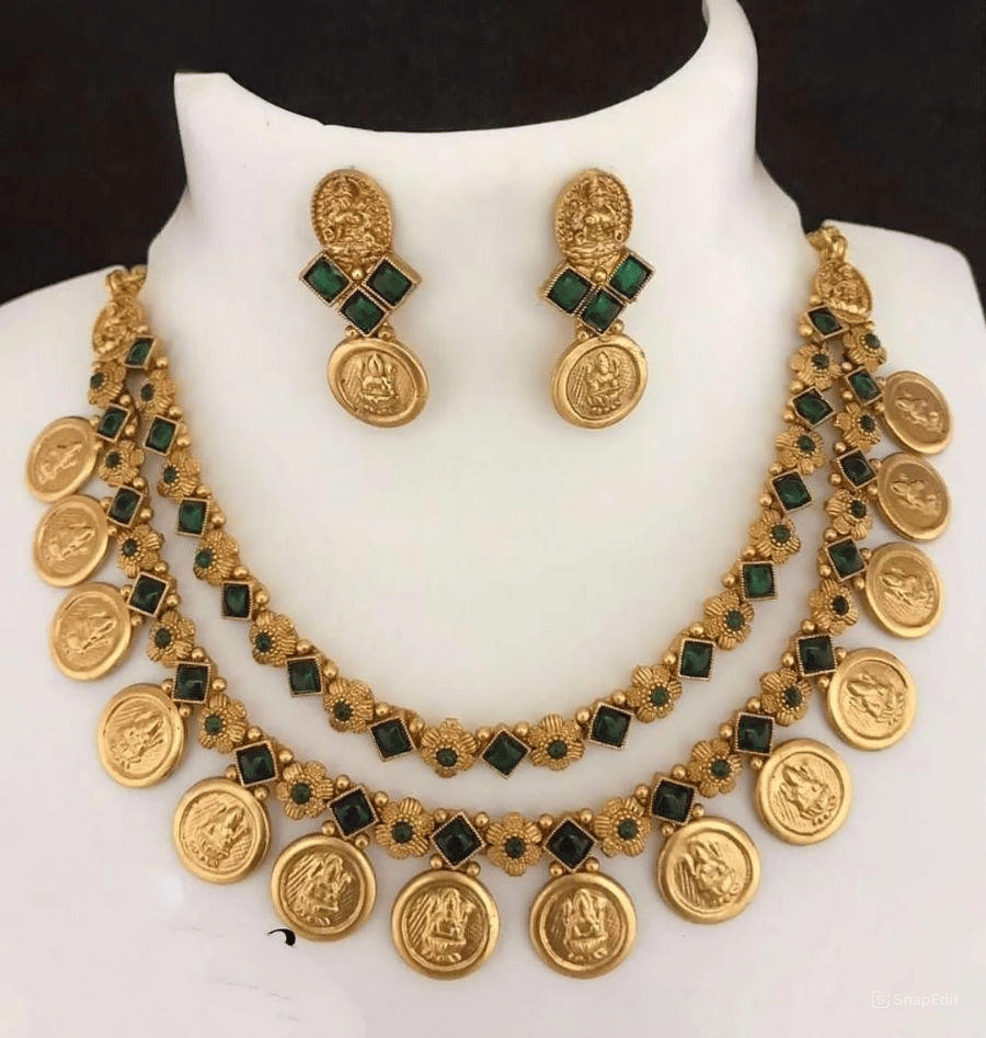 Padmavati Bangles Multi Color Alloy Necklace Set ( Pack of 1 )