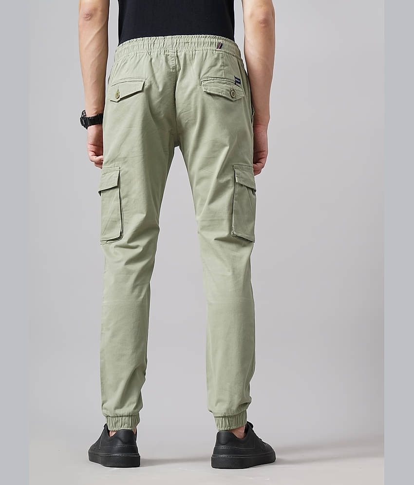 Paul Street Slim Flat Men's Cargos - Grey ( Pack of 1 )