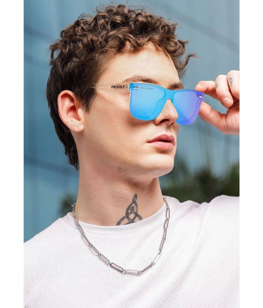 RESIST EYEWEAR White Square Sunglasses ( Pack of 1 ) RESIST EYEWEAR White Square Sunglasses ( Pack of 1 )