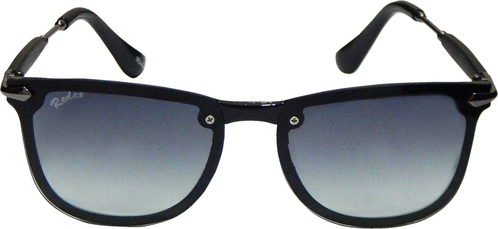 Redex Black Rectangular Sunglasses ( Pack of 1 ) Redex Black Rectangular Sunglasses ( Pack of 1 )