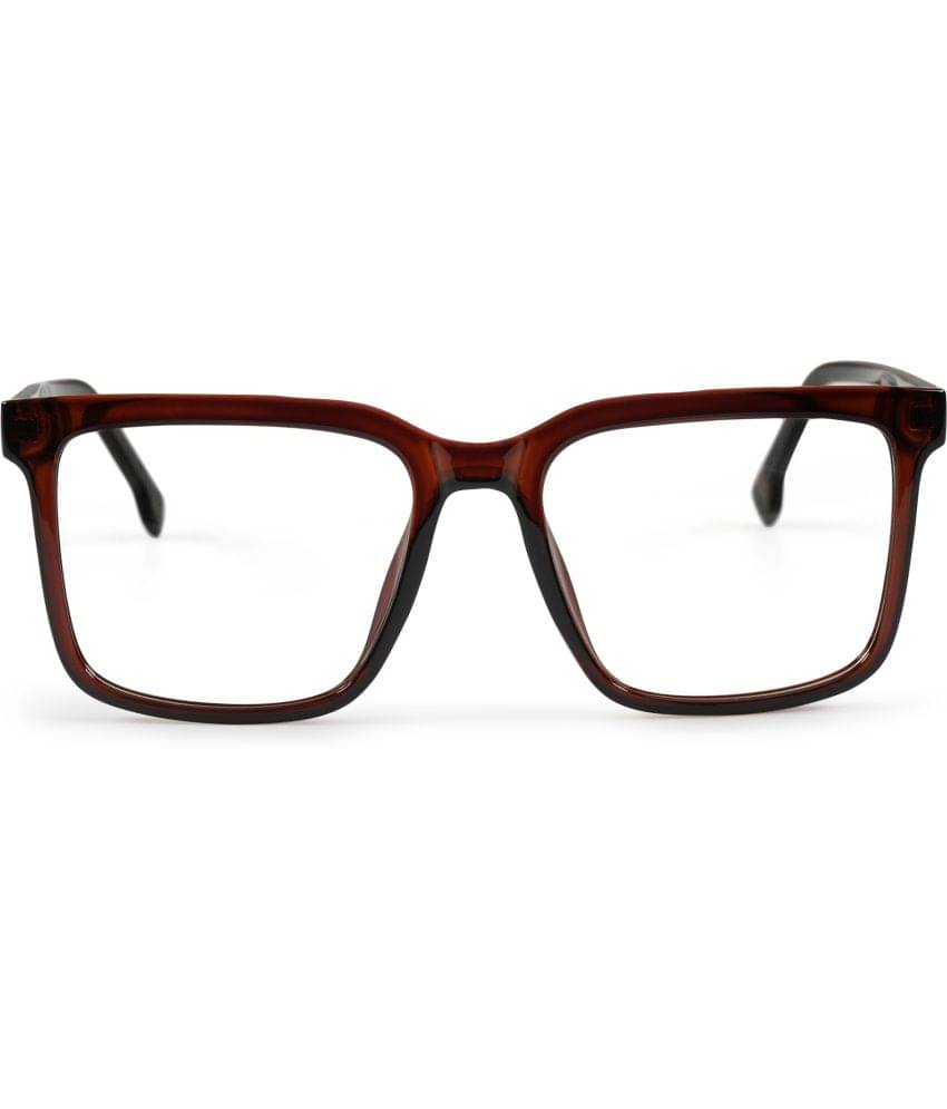     			Redex Brown Square Eyeglass Frame ( Pack of 1 )