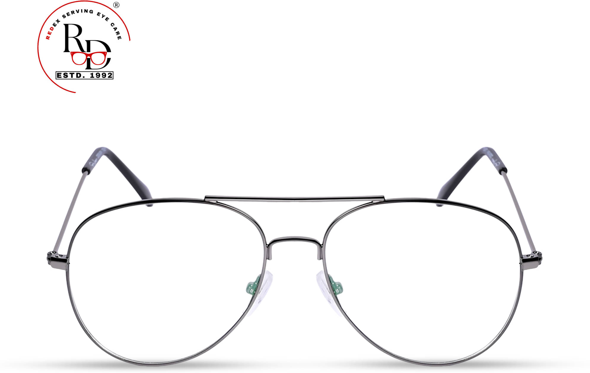     			Redex Khaki Pilot Eyeglass Frame ( Pack of 1 )