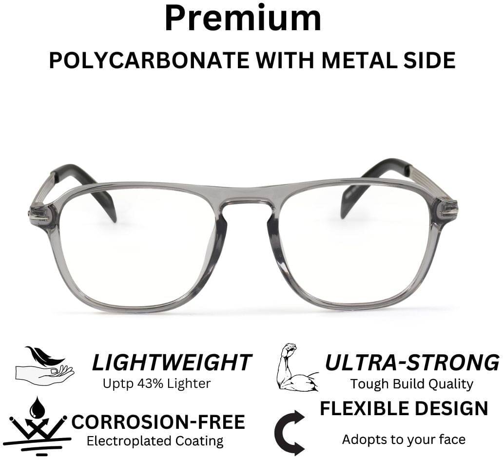 Redex Khaki Square Eyeglass Frame ( Pack of 1 ) Redex Khaki Square Eyeglass Frame ( Pack of 1 )