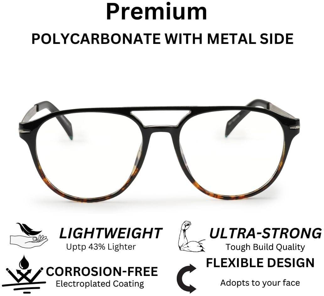 Redex Multicolor Round Eyeglass Frame ( Pack of 1 ) Redex Multicolor Round Eyeglass Frame ( Pack of 1 )