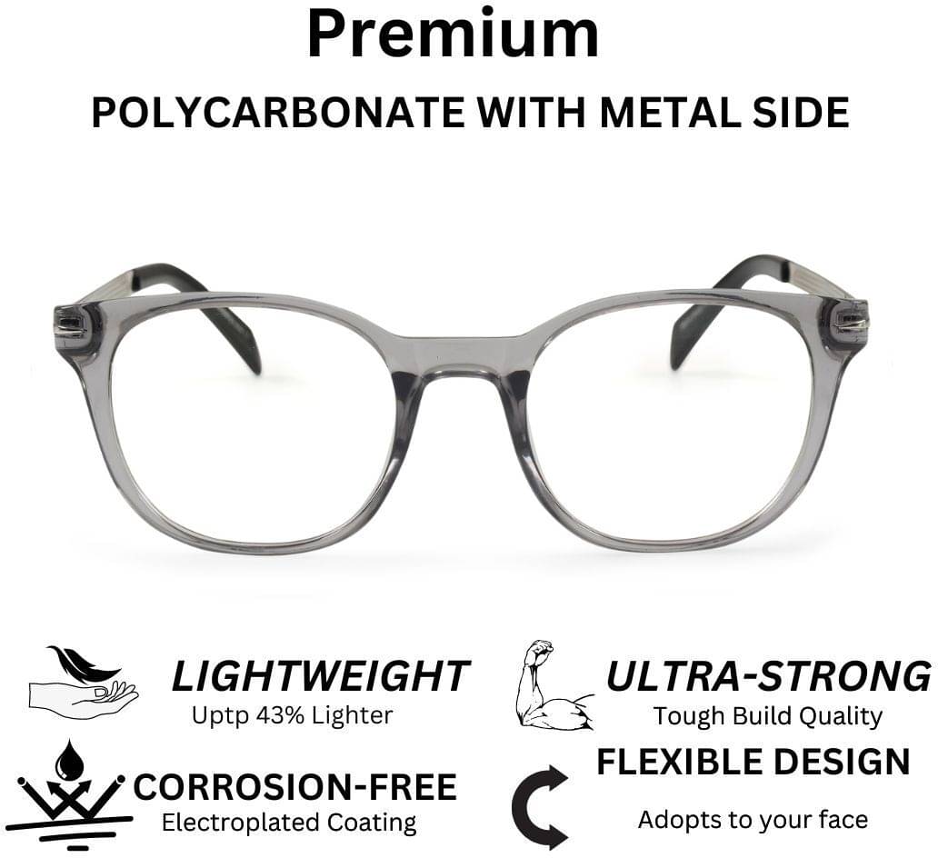     			Redex Rust Rectangular Eyeglass Frame ( Pack of 1 )