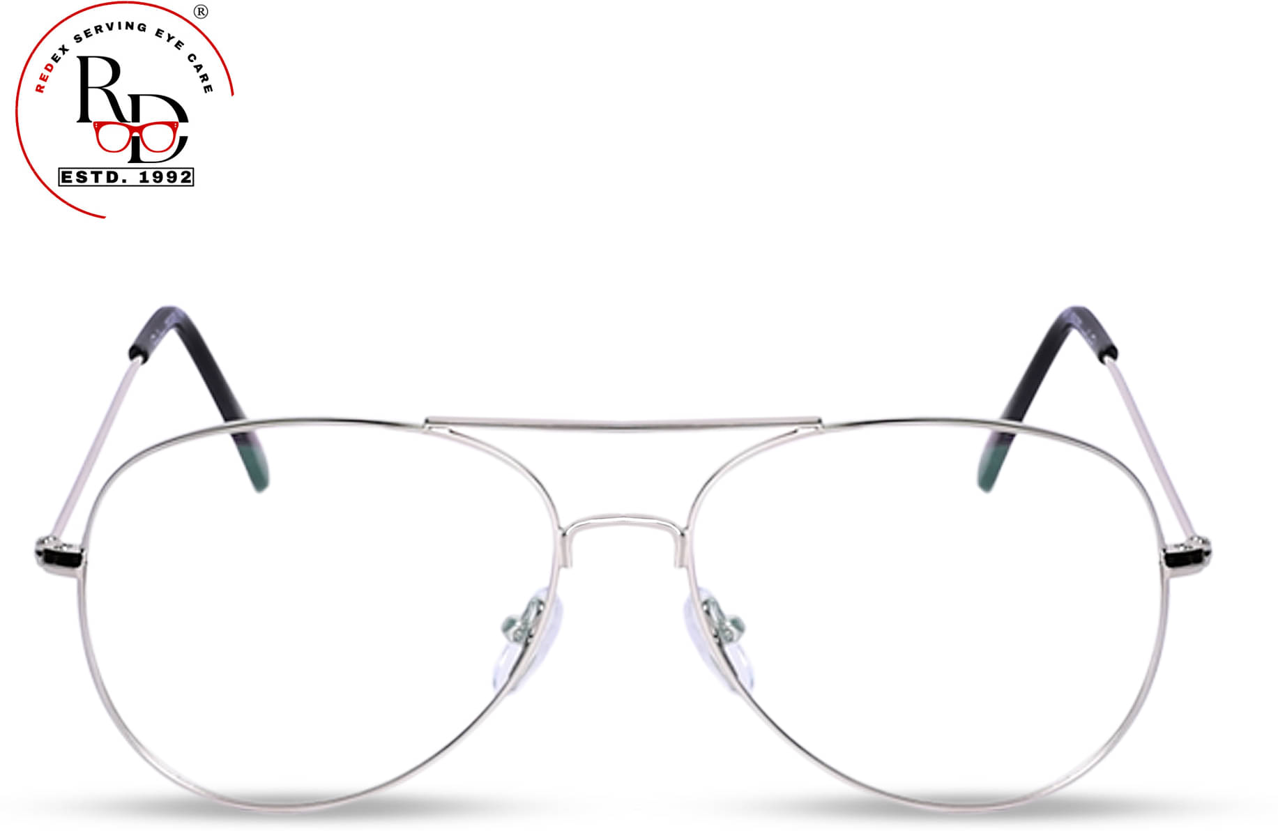     			Redex Silver Pilot Eyeglass Frame ( Pack of 1 )