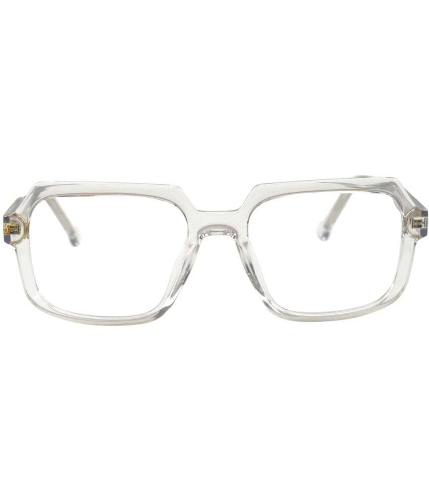 Redex White Square Eyeglass Frame ( Pack of 1 ) Redex White Square Eyeglass Frame ( Pack of 1 )