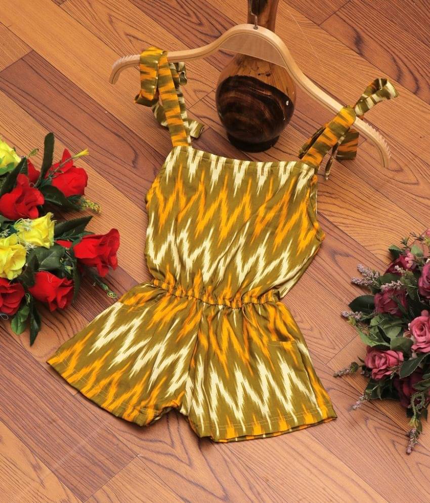 SELVIFAB Girls Crepe Jumpsuit ( Pack of 1 , Mint Green )     			SELVIFAB Girls Crepe Jumpsuit ( Pack of 1 , Mint Green )