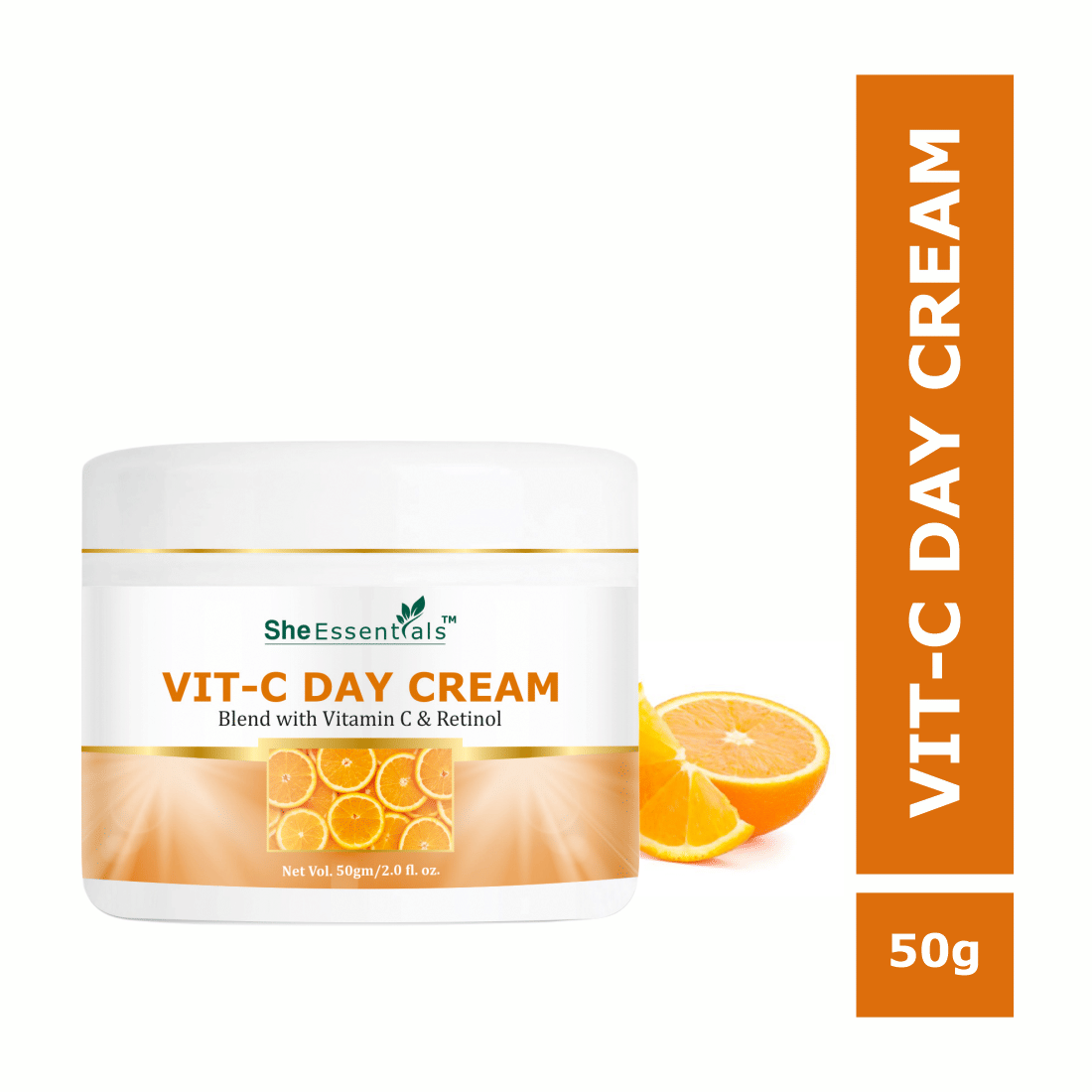     			She Essentials Moisturizer All Skin Type Vitamin C ( 50 gm )