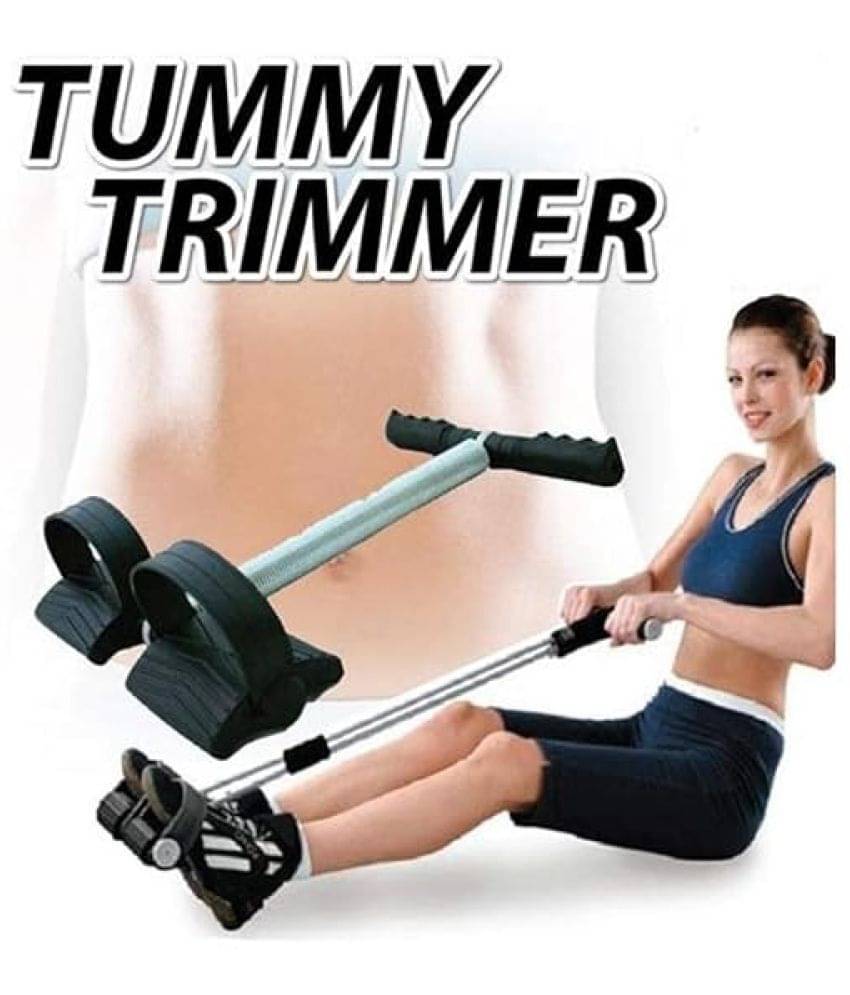 Single Spring Tummy Trimmer Abs Exerciser Waist Trimmer-Body Toner-Fat Buster- Multipurpose Fitness Gym Equipment for Men and Women Pack of 1 Black Single Spring Tummy Trimmer Abs Exerciser Waist Trimmer-Body Toner-Fat Buster- Multipurpose Fitness Gym Equipment for Men and Women Pack of 1 Black
