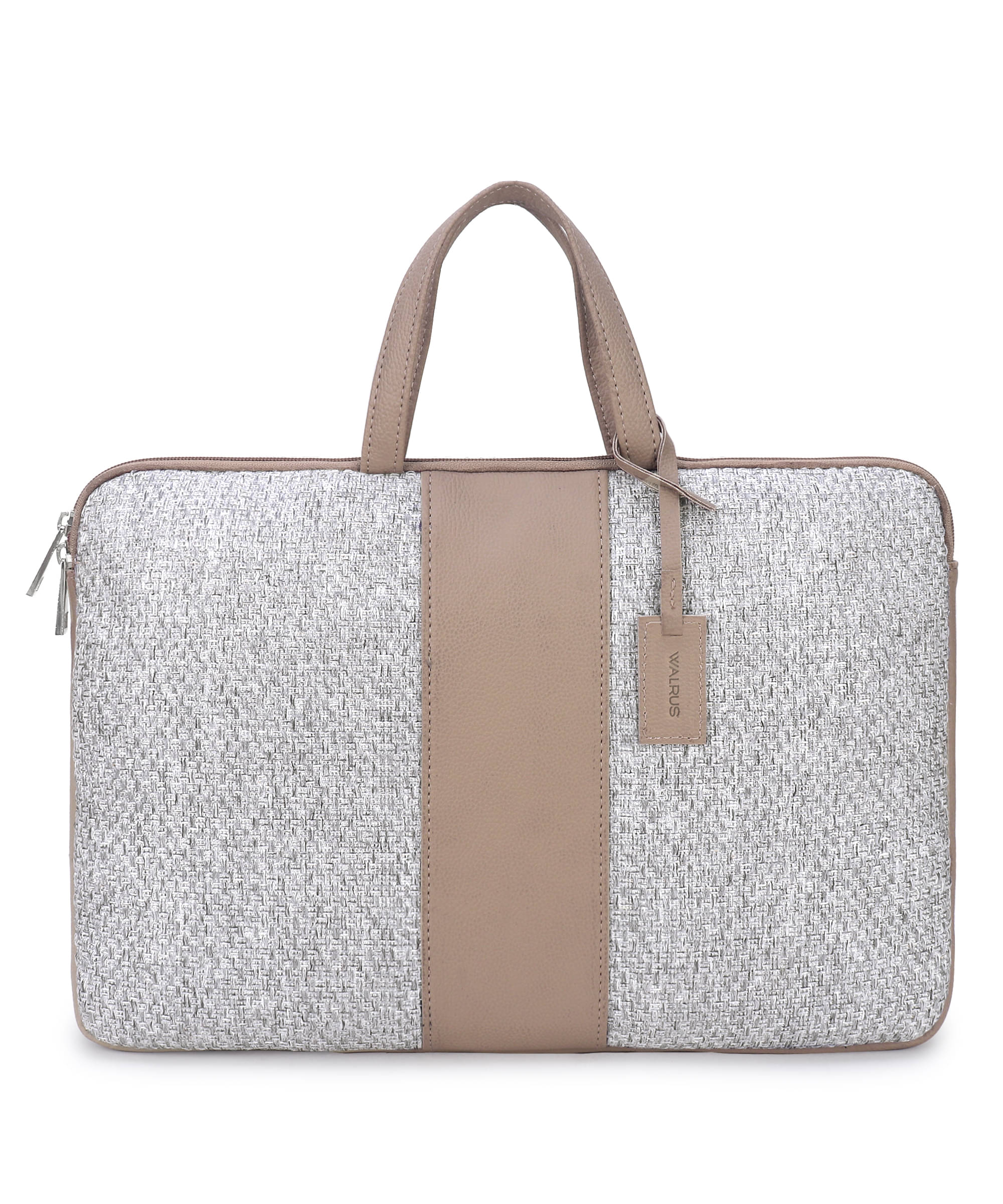     			Walrus Grey Synthetic Office Bag