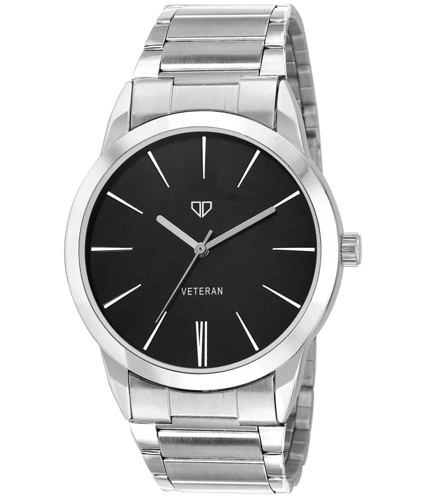     			Walrus Silver Metal Analog Men's Watch