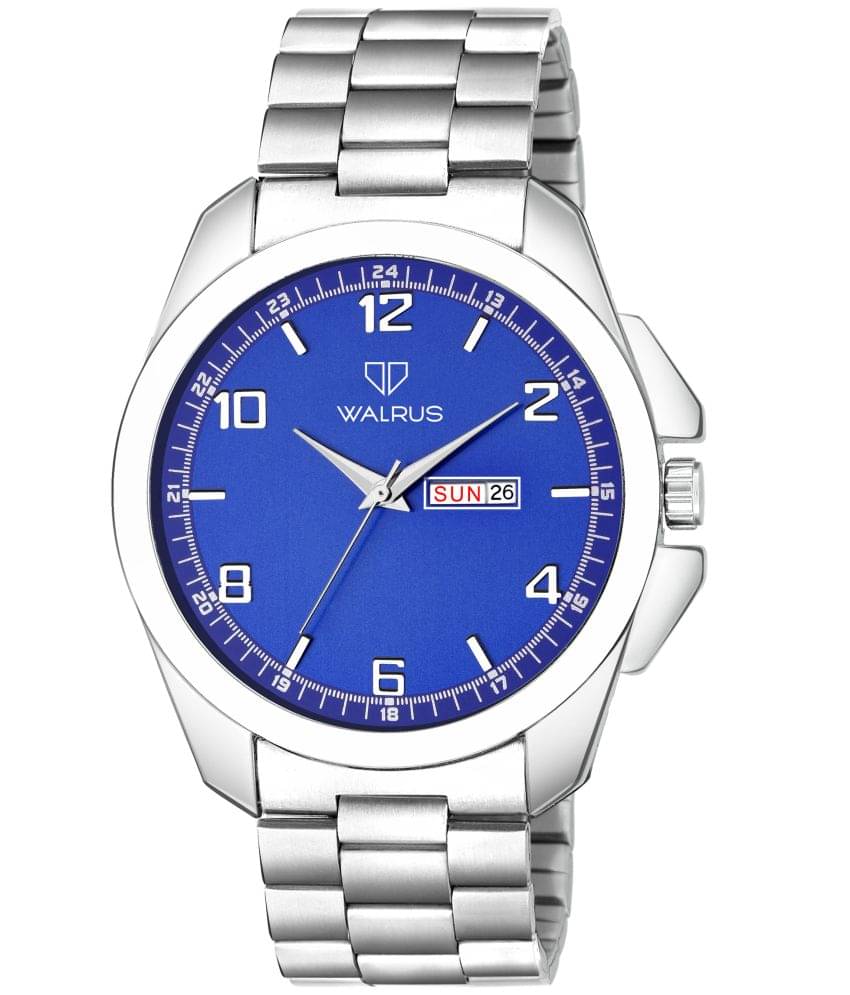     			Walrus Silver Stainless Steel Analog Men's Watch
