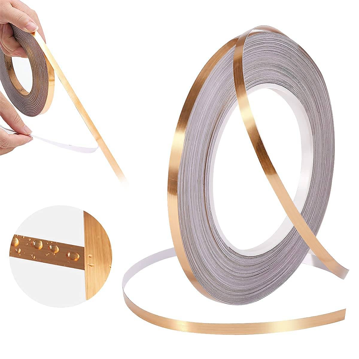 sekhmet Gold Single Sided Decorative Tape ( Pack of 1 ) sekhmet Gold Single Sided Decorative Tape ( Pack of 1 )