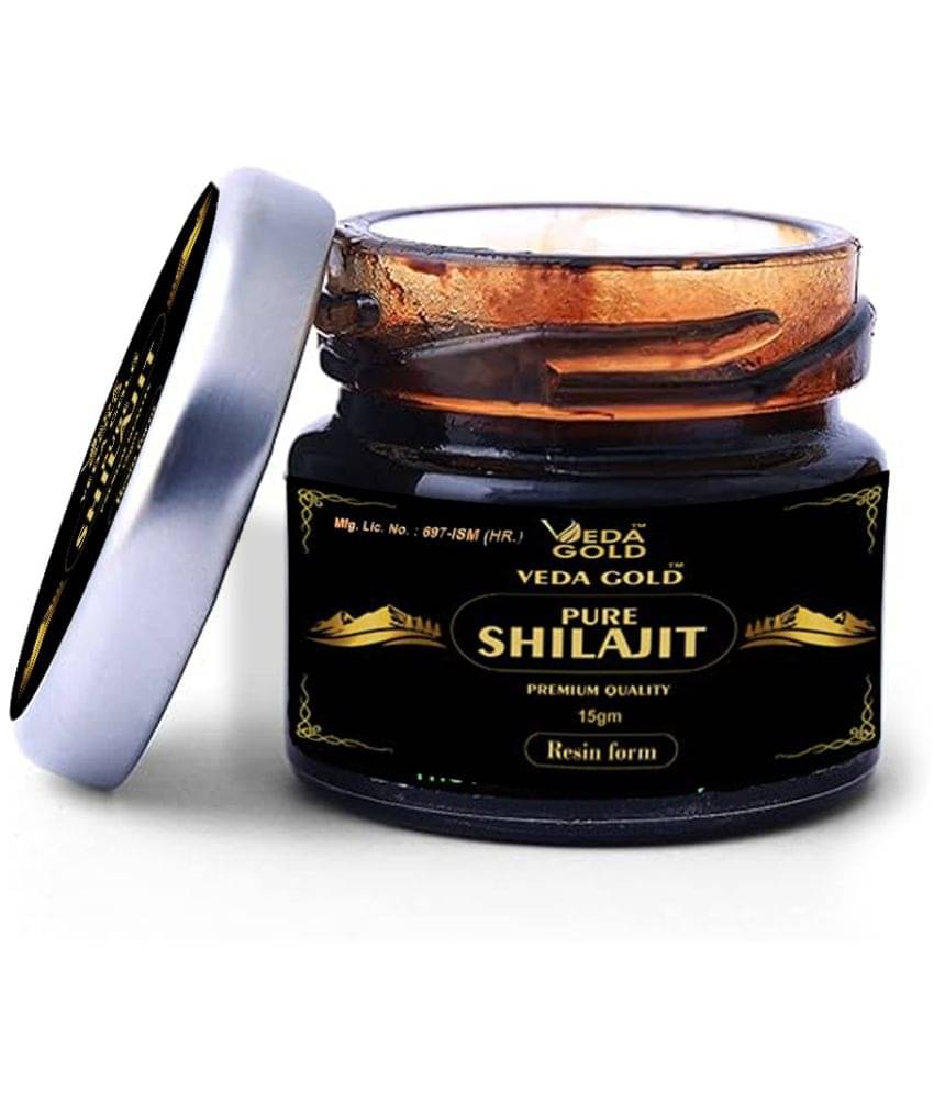 100% Pure Himalayan Shilajit Resin for Men 15gm | For Immunity & Strength | No Added Preservatives | 100% Vegetarian 100% Pure Himalayan Shilajit Resin for Men 15gm | For Immunity & Strength | No Added Preservatives | 100% Vegetarian