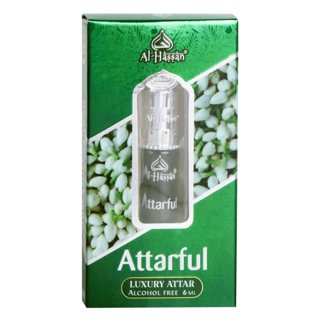 Al - Hassan Attarful Attar For Men & Women Alcohol-free ittar Roll on 6 ml (Pack of 1)