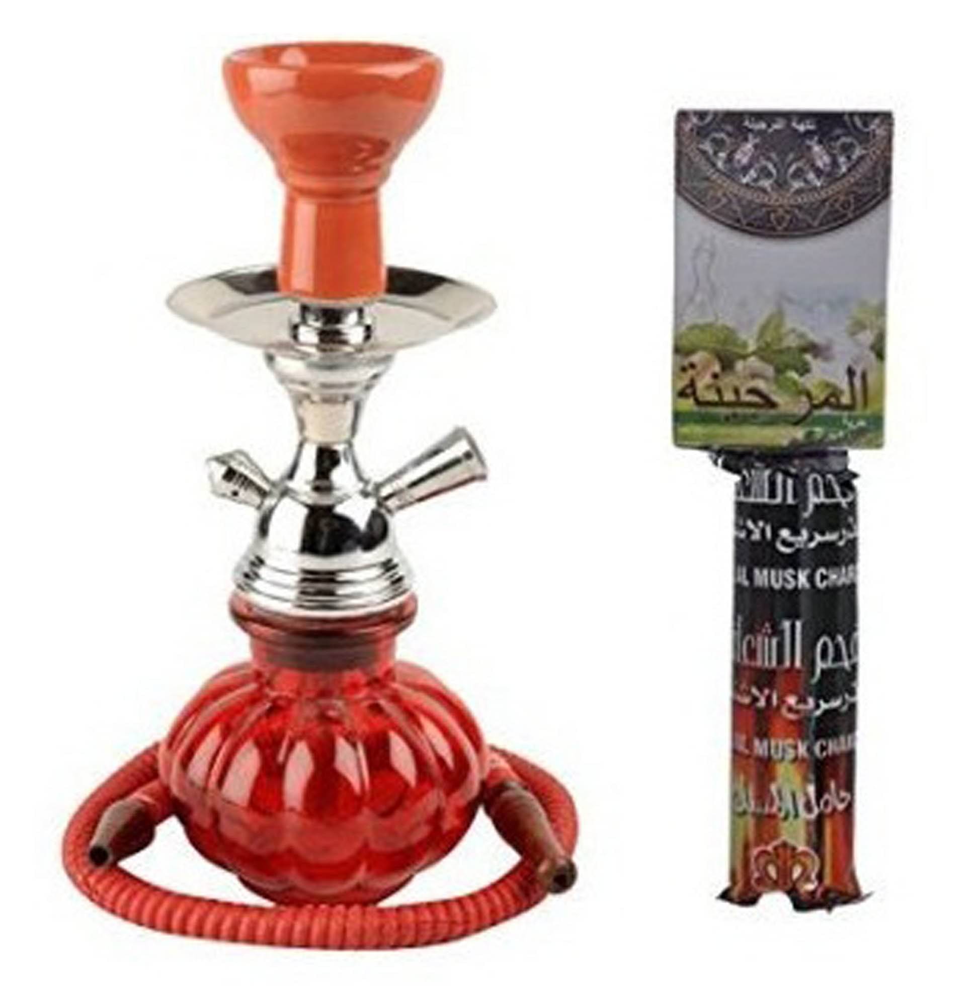     			Burj Red Small Pumkin Hookah