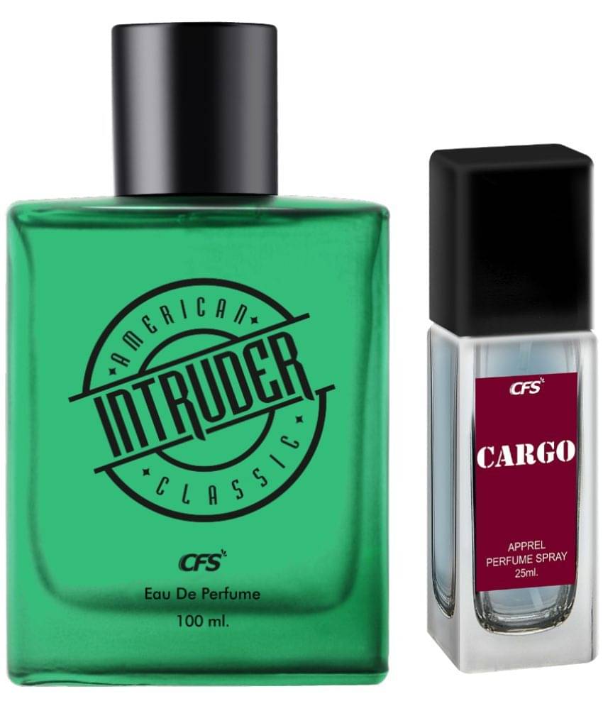     			CFS Intruder Green 100ml & Cargo Blue 25ml Long Lasting Best Perfume