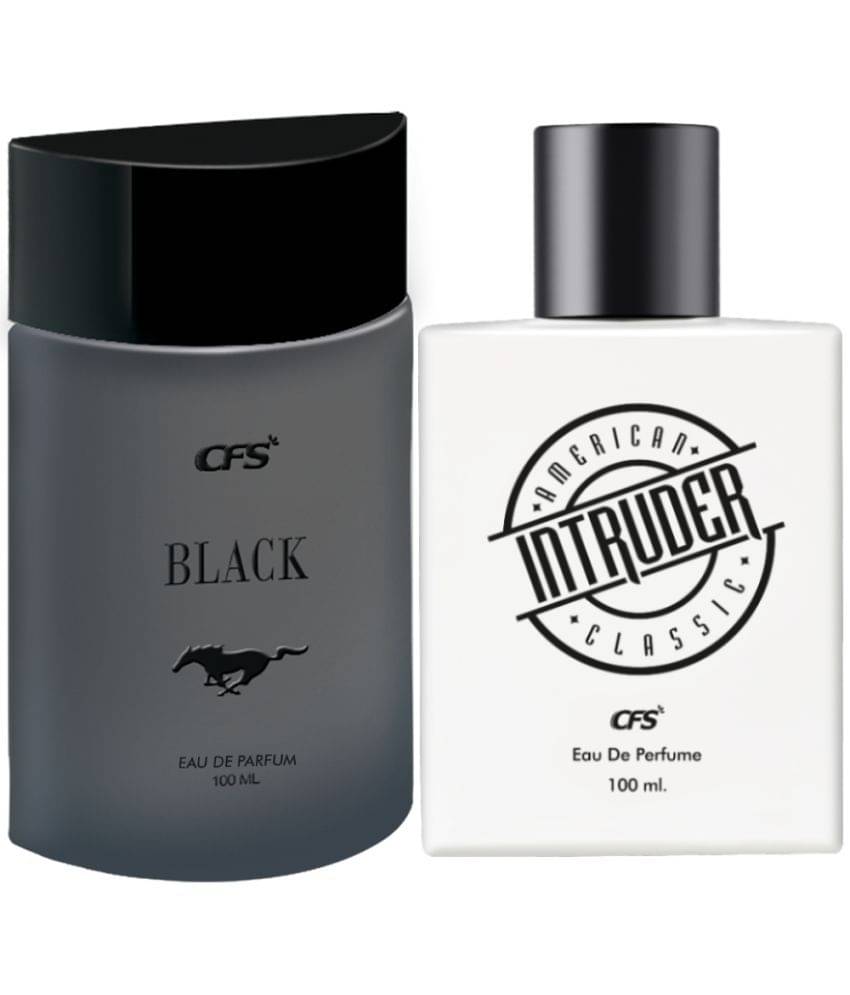     			CFS Intruder White 100ml & Black 100ml Long Lasting Eau De Parfum