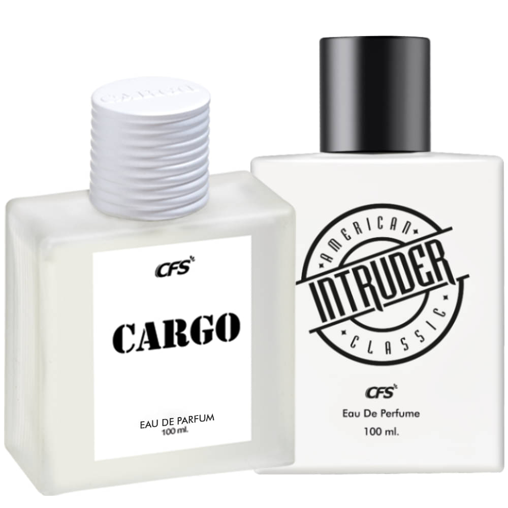     			CFS Intruder White 100ml & Cargo White 100ml Long Lasting Eau De Parfum