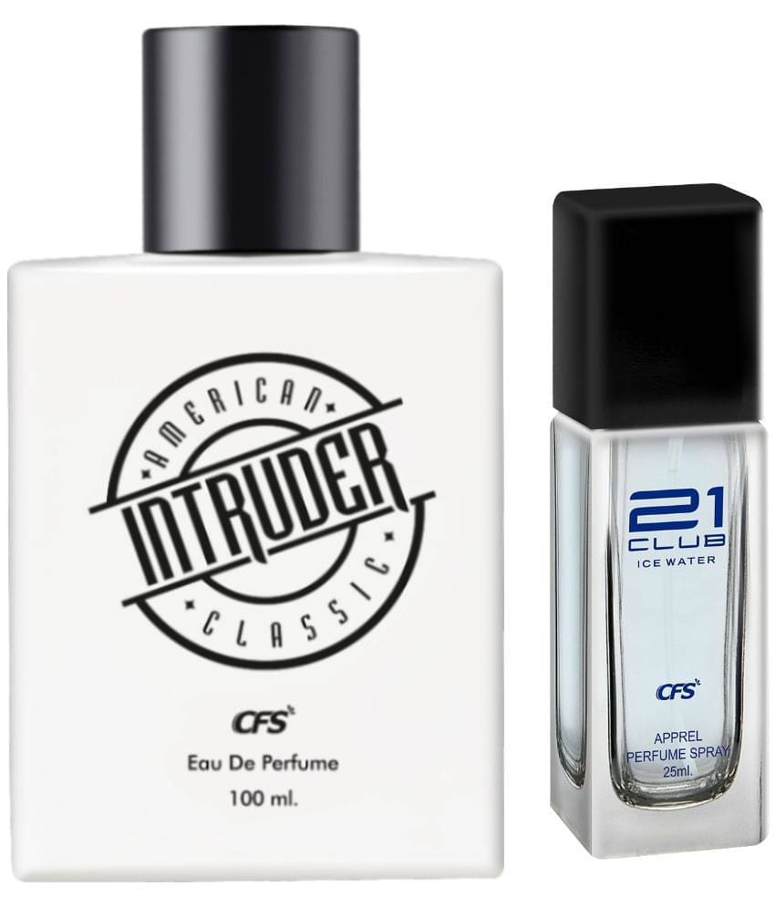     			CFS Intruder White 100ml & Ice Water 25ml Long Lasting Best Perfume