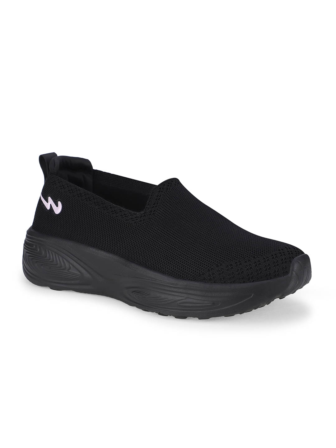     			Campus Black Women's Slip On